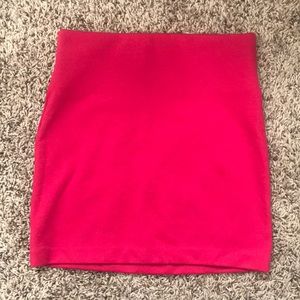 BCBGeneration Pink Raspberry Mini Skirt